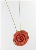 Collana Corradini Gioielli Donna in Oro Corallo PETRX2 - PETRX2